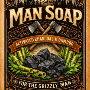 Activated Charcoal & Bamboo Soap - 130g