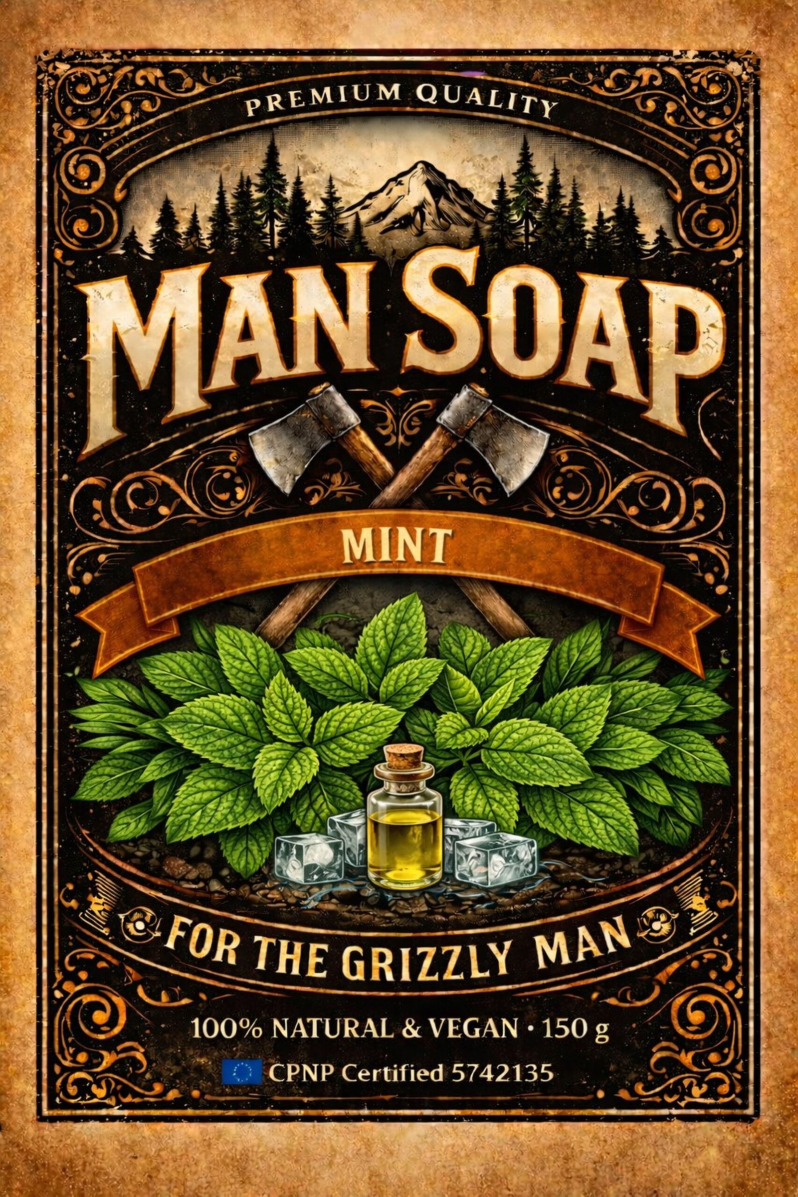 Mint Extract Soap - 130g