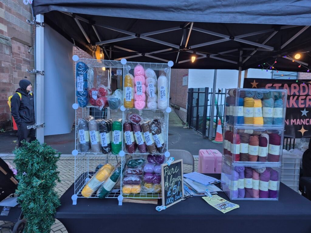 Christmas Market Stall in Chester